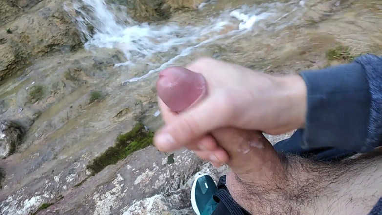 Elvissc: Handsome gibt perfektes abspritzen von einer schönen großen harten schwanz-spucke...