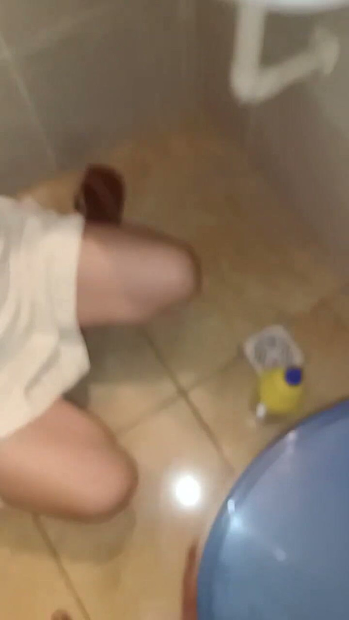 Luli and Indio: Latin Human Toilet Doing Her Piss in Mouth Job to...
