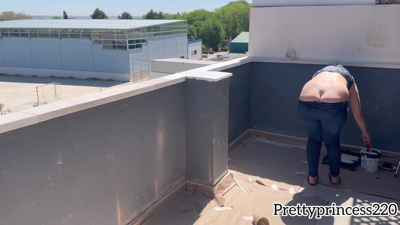 Panfil corina: Incrível Bunda pintada para meu terceiro