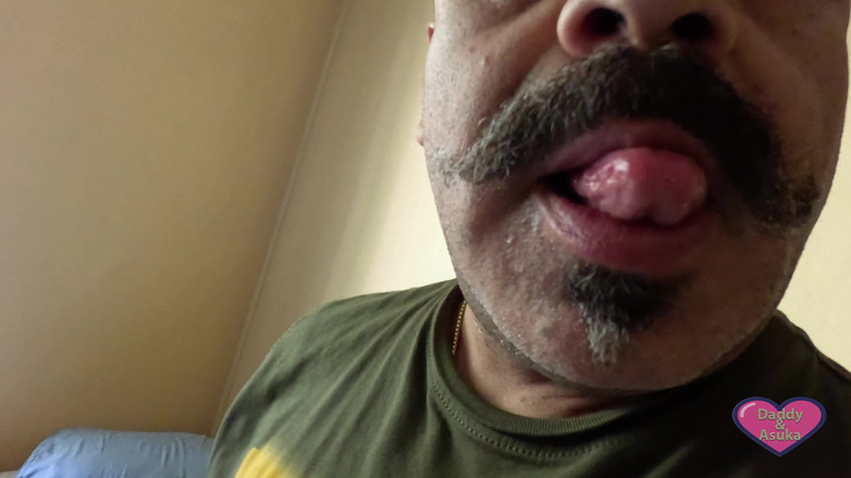 Daddy and Asuka: 그녀의 완벽한 엉덩이 뺨에 휴식과 사정