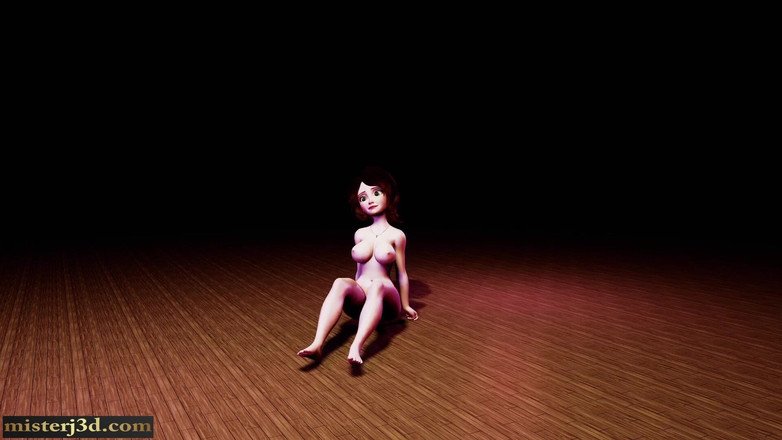 Misterj 3d Studio: Cass in Love Room menggodamu