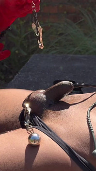 Dilated Urethra Under the Sunlight with Beautiful Smile of Empress Mbella