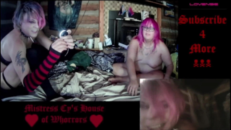 House of whorrors vault of darkness: 3 Translesbian 섹스 Vids 여주인 Cy의 집 후장 666