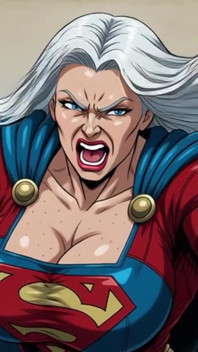 I sexy video di azione supereroe