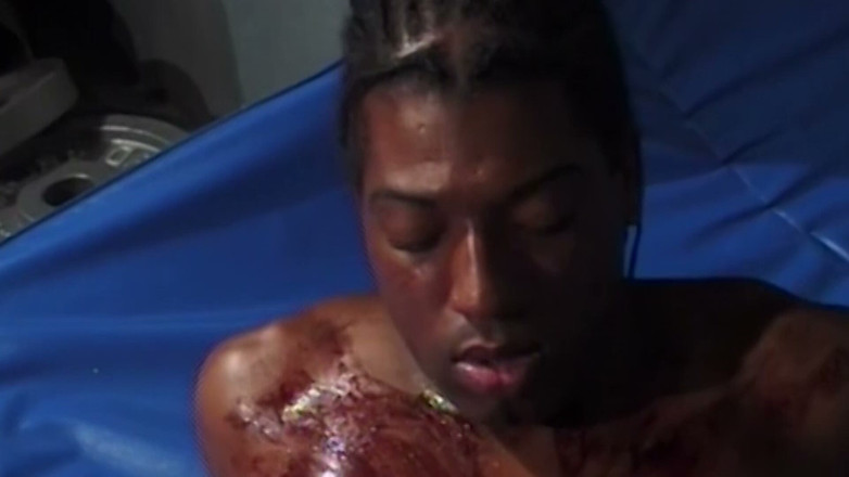 SEXUAL SIN GAY: Brownie Nutsscene-2_muscular Hombres Gay Negros Se Follan Mientras Están Cubiertos...