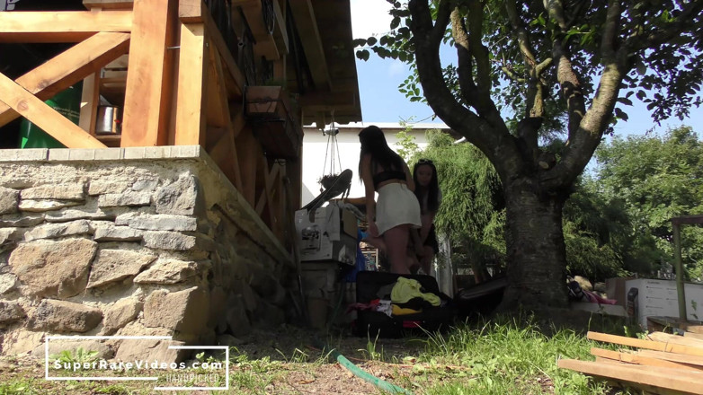 Leon Lambert Girls Twerk Parties CFNM: The neighbor has a barbeque party and the girls are...