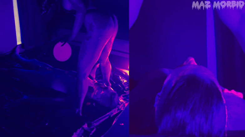 KinkyFemdomTV: Pallone uv che scoppia e si siede in faccia ft...