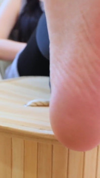 Receptionist's Big Stinky Feet Worship POV