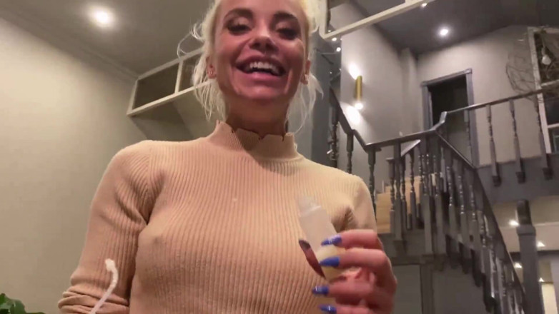 LeoCasanova: Skinny Ukrainian Ballerina Lara Frost POV Blowjob with Dirty Talk