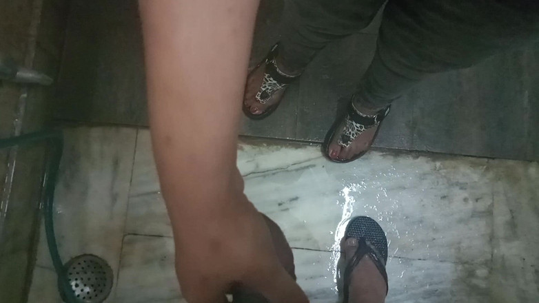 aliabegum: Beautiful Nurse's Pussy in Public Bathroom