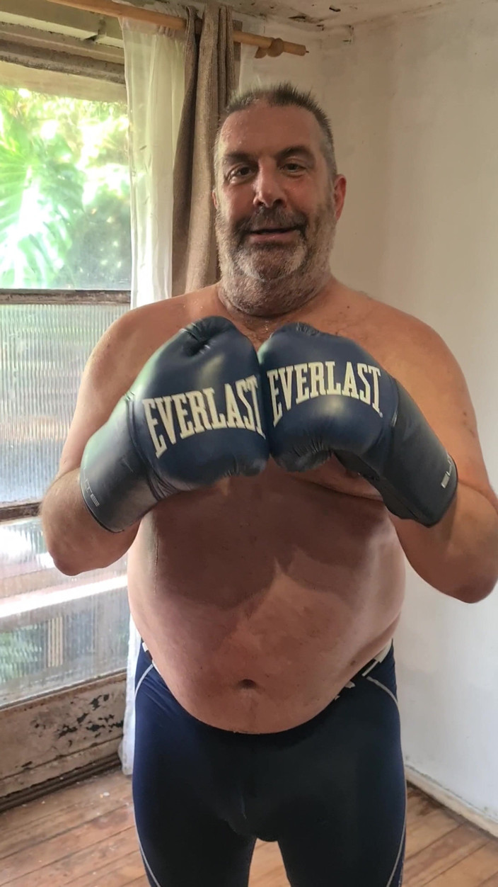 Punchbagplz: Серебряный отчим боксер - приглашение студии pov пошло не так