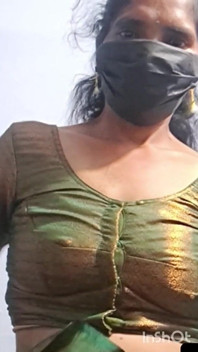 Self Enjoyed with Full Nude Indian Tamil Stepaunty