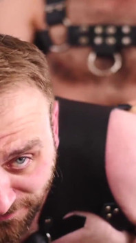 BEARFILMS - Hairy stud Harper Davis raw fucks with gay lover