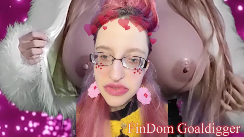 FinDom Goaldigger: Schattige sletmeisje transformatie