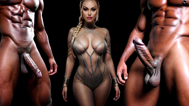 Goddess Misha Goldy: BBC Slave Training - สละเจตจำนงและอ้าปากกว้าง