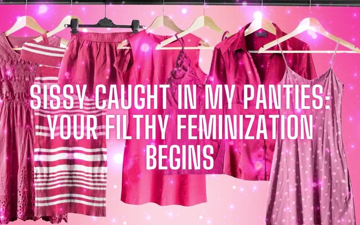 Goddess Misha Goldy: Maminsynek złapany w moje majtki zaczyna się twoja brudna feminizacja