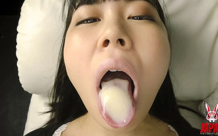 Japan Fetish Fusion: Pemerhatian lidah &amp; Fetishisme Saliva dengan Ena Yuzuriha
