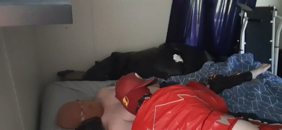 Rusty Sunnybrook: Halloween Party Biker Blowjob
