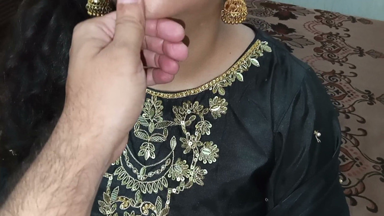 QueenbeautyQB: Black Dress Surprise for My Indian Husband - Dirty Talk Hindi...