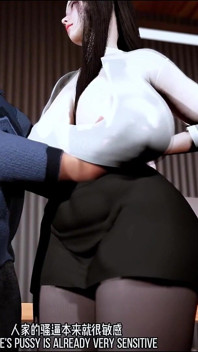 Awek impian digital dengan tubuh berbahaya - hentai animasi 3D