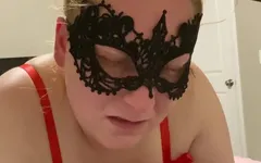 Wife Riding BBC Dildo