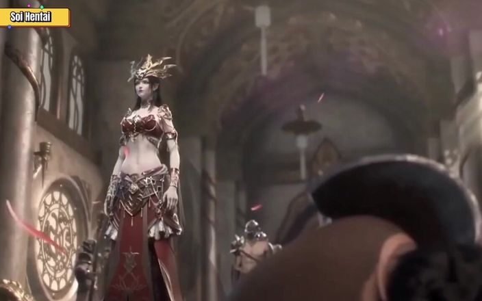Soi Hentai: La reine de Medusa et le vieux - hentai 3D non censuré (v74)