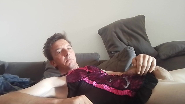 Leatransteen: Dildo Penis Pompası ve Büyük Boşalma ile Leatransteen