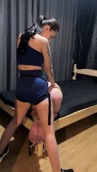 Pbp Hard Pegging After Gym by Mistress Jennifer