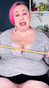 Would You Rather Stay in the Chastity Cage, or Take a Long, Hard Caning?
