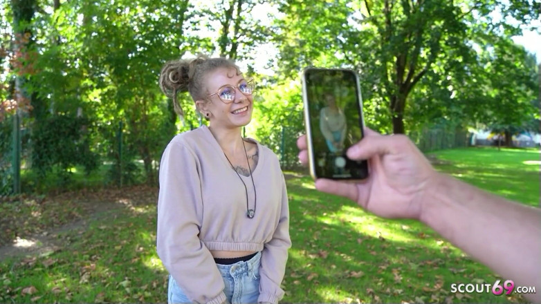 German Scout: German Scout - First Anal Creampie Sex for Tiny Teen Julia...