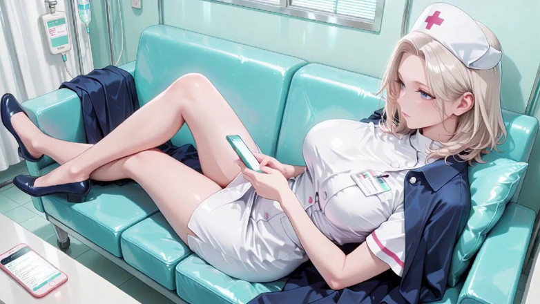 Tay Swift X: Blond pielęgniarka! Prywatne chwile na korytarzu szpitalny, sekrety pod tym...