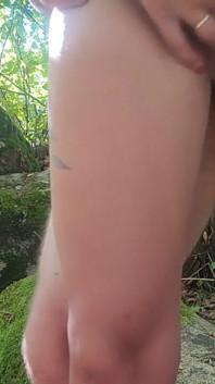 Sexo anal al aire libre