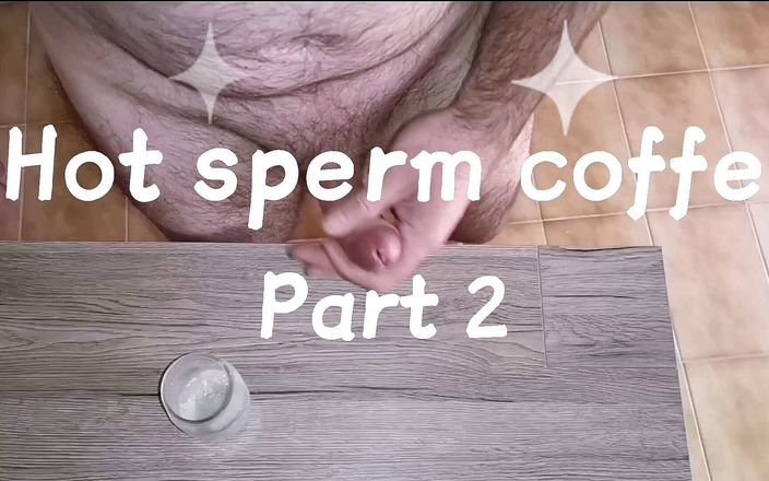 Cicci77 cum for you: Preparación de café de esperma caliente - parte 2 - colección de esperma