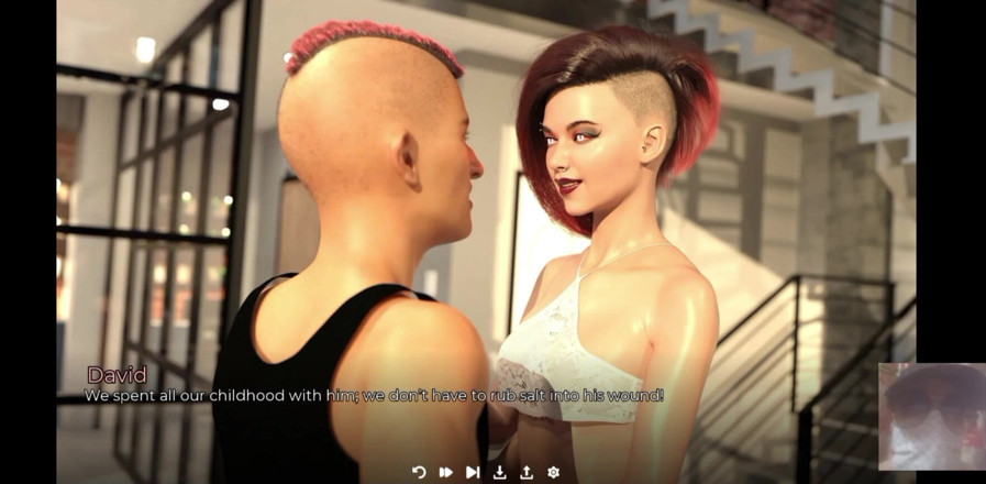 Dark Sam: Evil Succubus mengikat saya dan menghisap saya semasa teman wanita...
