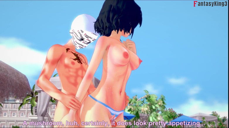 Fantasy king: Ryuko Matoi Sex na bazénu