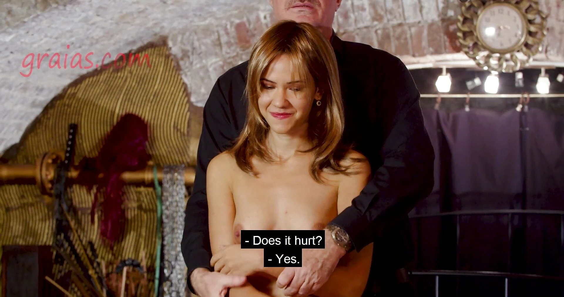 Fresh girl meets the hurt - part 1 by Max Lomp extreme BDSM | Faphouse