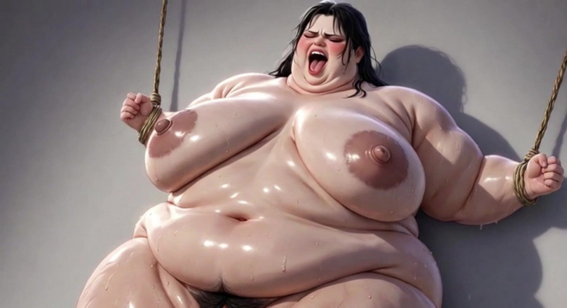 YOUR BEST FANTASY: สาวตัวโคตรใหญ่สวยอ้วนถูกมัดแน่น - เร้าใจมากและขอควย