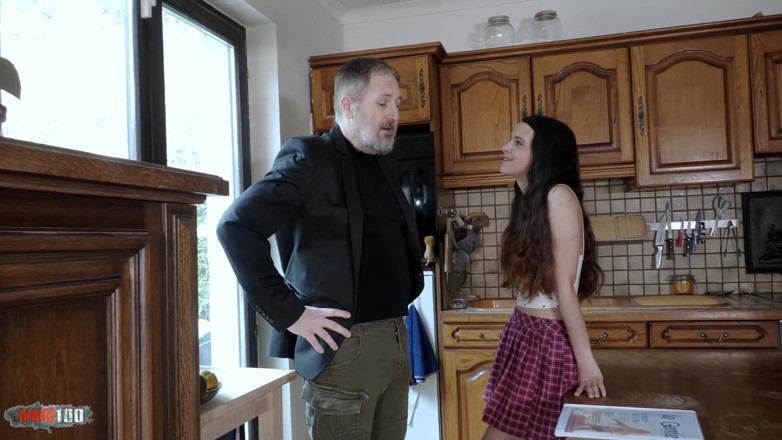 MMM100: Fuck in the Kitchen with the Delicious Little Spanish Girl...