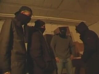 European Classics: Local whore gets pounded by thugs