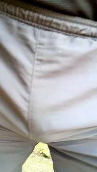 Look at That Monster Go as I Walk in Shorts Commando