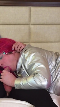 Hot Crossdressing Goddess Gets Blowjob From Trans Kelsey Masters - Compilation 1