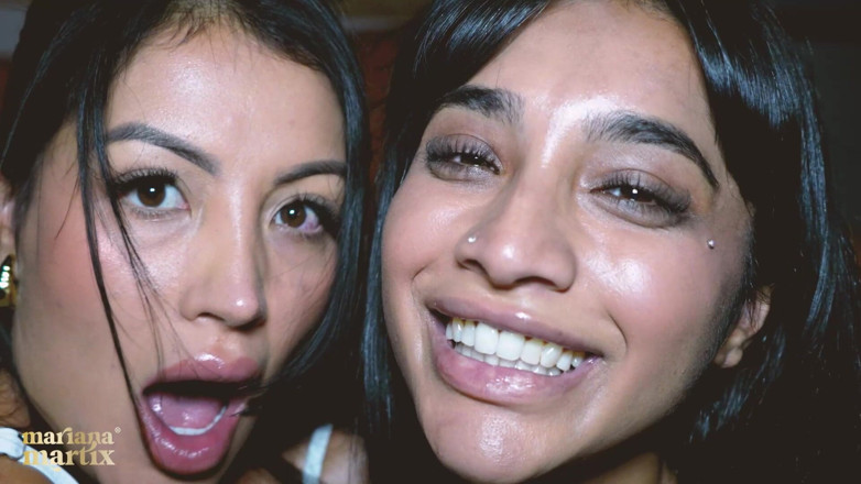 Mariana Martix: Two Busty Sluts in Lingerie Have Hardcore Lesbian Sex - Mariana...