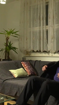 Stepmom with Plump Tits Wants It on the Couch