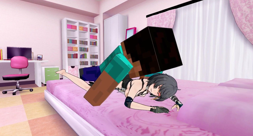 Tomu aisuman: Minecraft Steve Mines Female Rover's Cave (wuthering Waves) - Cursed 3D Animation (1080p 60fps)