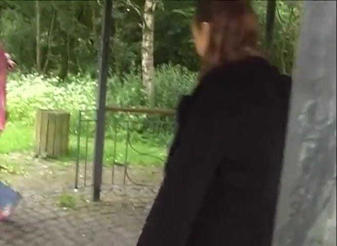 Porno Cloud: Dare outdoors blow job and fuck.