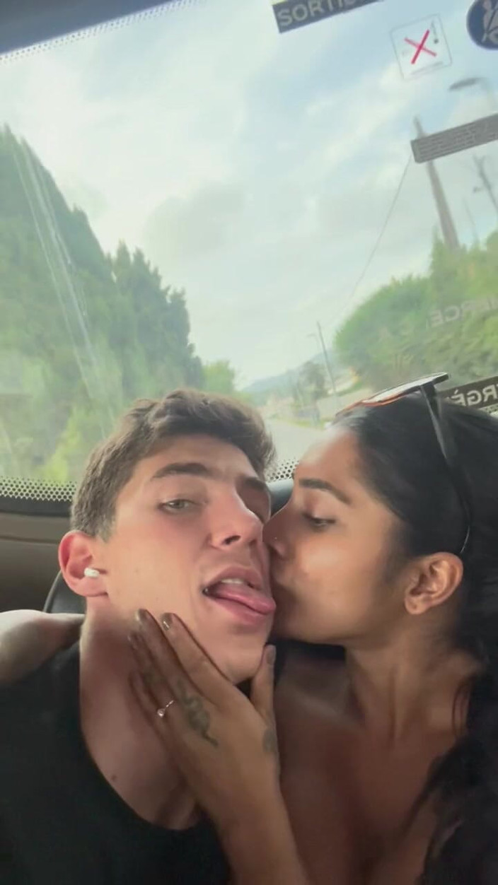 Yasmina and Brady: My Wife Gives Me an Amazing Blowjob on the Bus-...