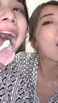 Two Women Share a Daring Date of Wet Kisses and Taboo Desire - C