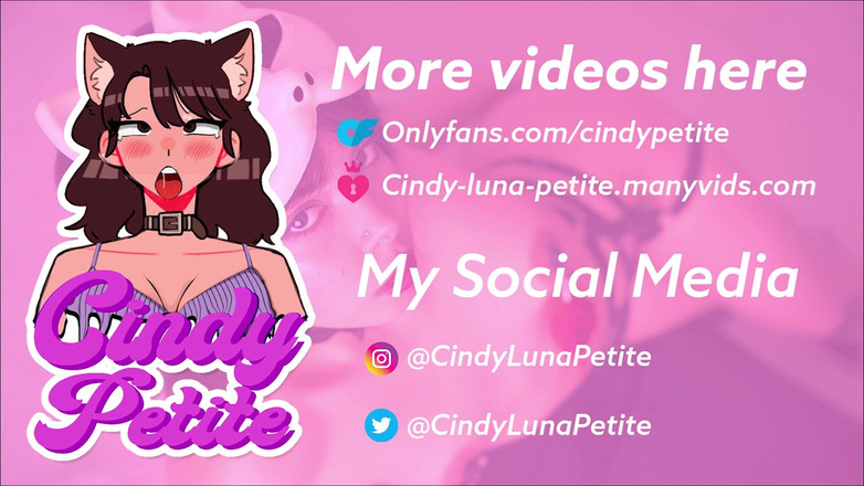 Cindy Luna Petite: Mi pertama kali ngentot di dalam mobil sama kontol besar