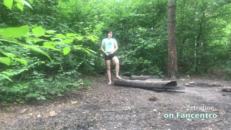 Zetration: She’s Pleasuring Her Pussy a Sweet Brunette MILF in the...