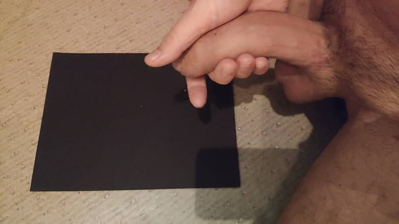 Curved One: Pancutan mani besar dari zakar keras yang melengkung